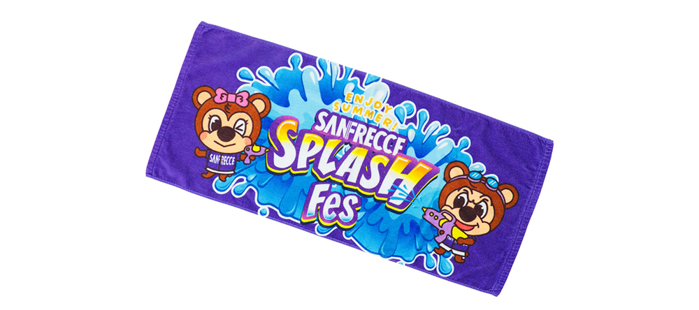 25 スプラッシュフェス フェイスタオル