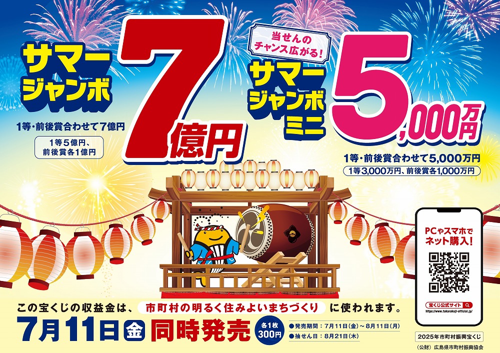 宝くじ特設販売ブース