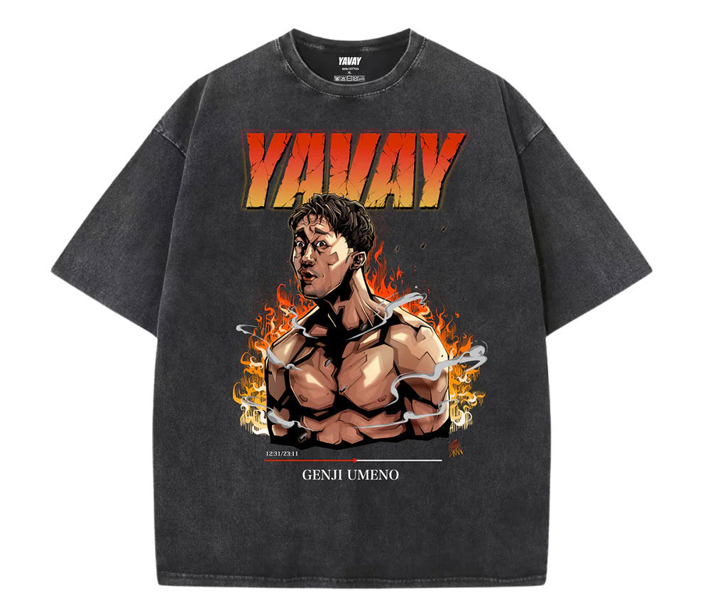 YAVAYグッズ ビンテージ風Tシャツ