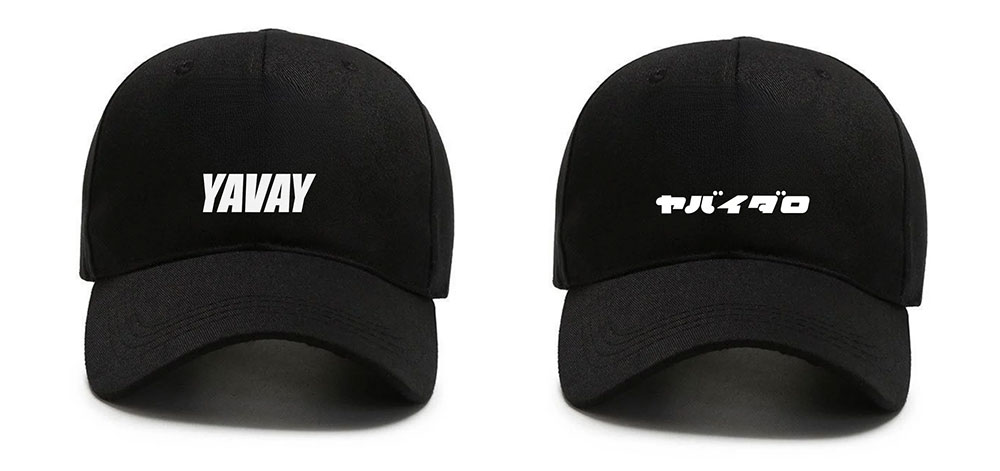YAVAYグッズ キャップ（YAVAY・ヤバイダロ）