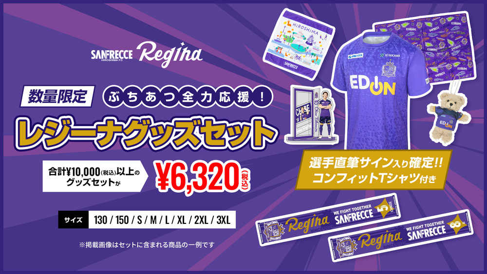 ぶちあつ全力応援！レジーナグッズセット