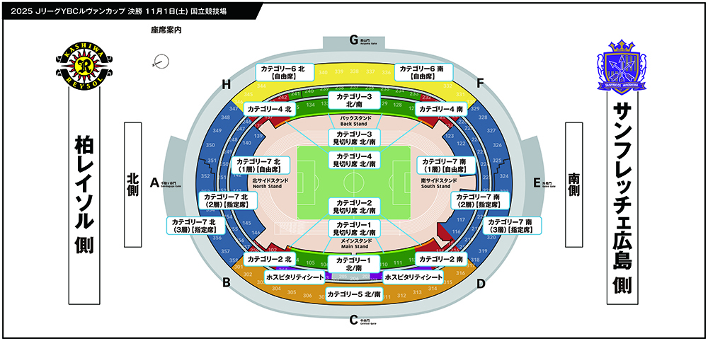 2025JリーグYBCルヴァンカップ 決勝 対戦カード決定およびチケット販売