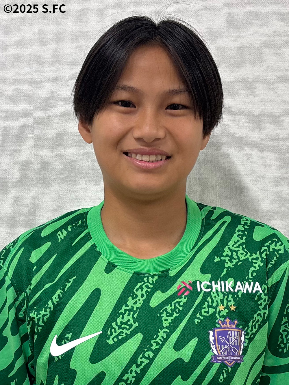 内田萌々音選手