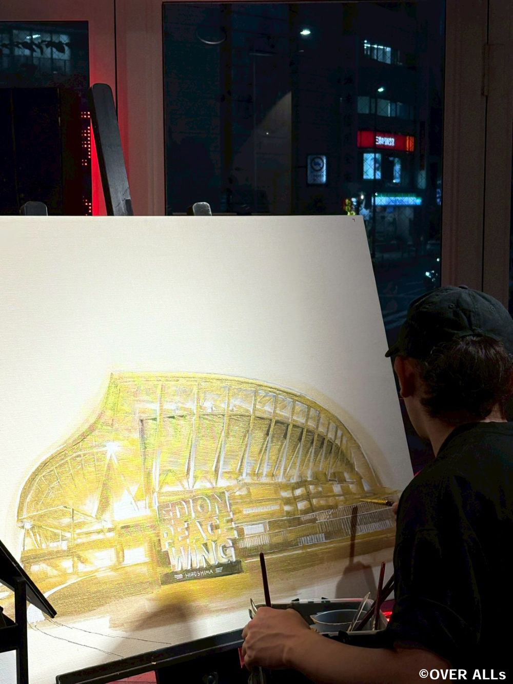 スタジアム絵画