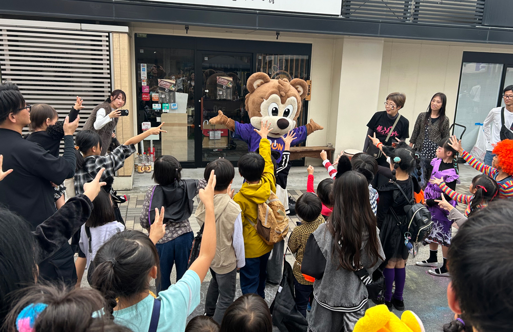 ヨコキタこども広場でのジャンケン大会