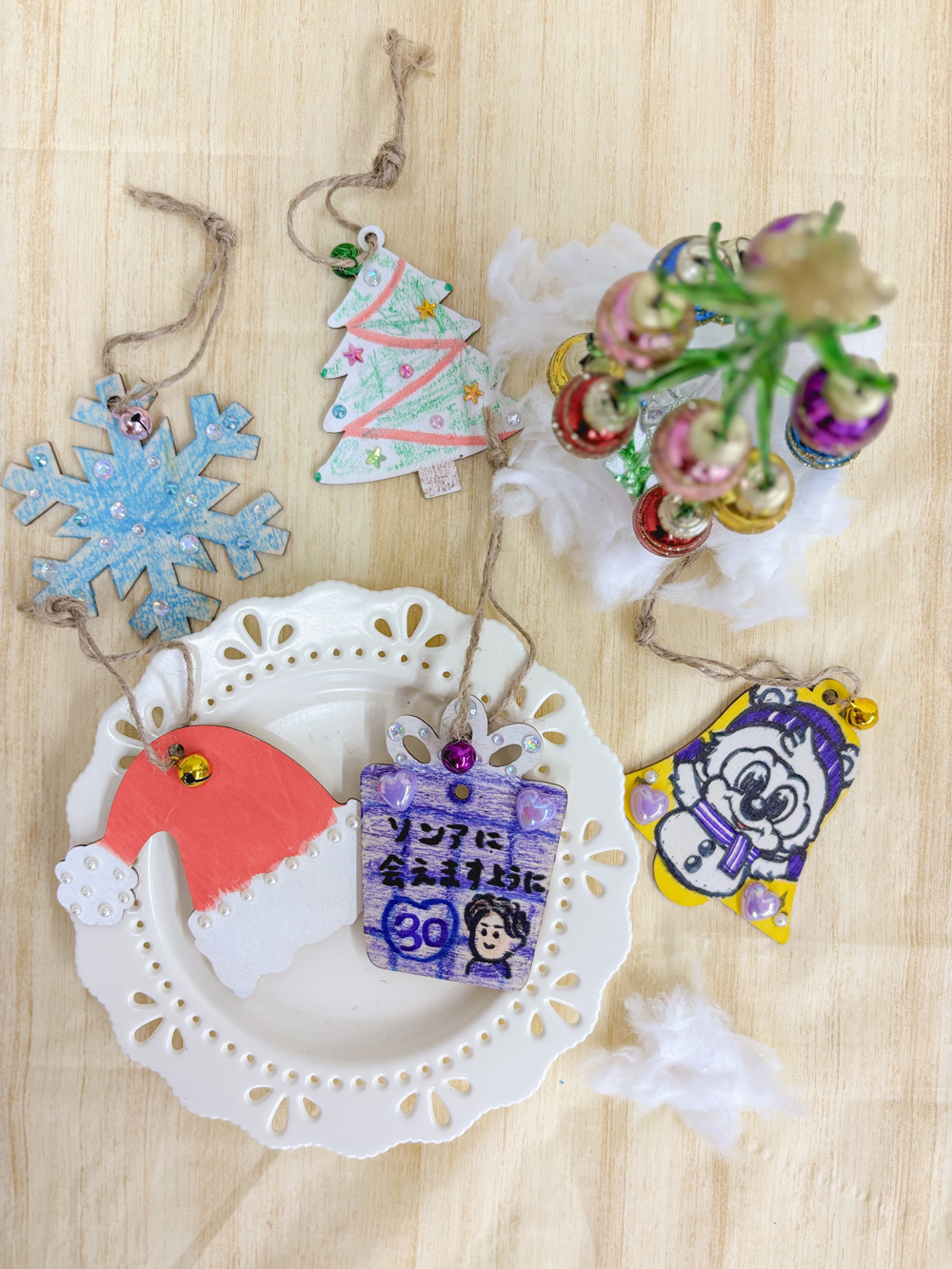 オーナメントづくりイベント開催！