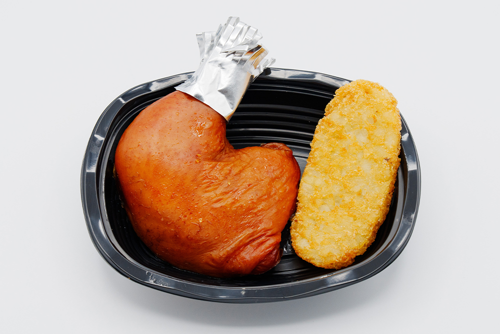 クリスマスチキン＆ハッシュドポテト