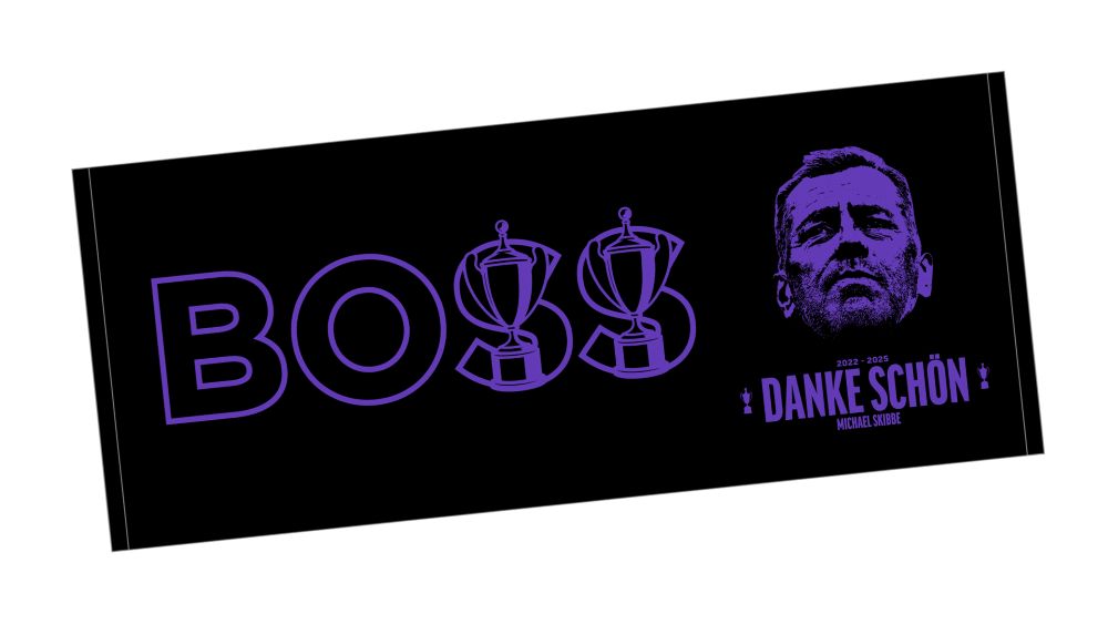 スキッベ監督「BOSS」フェイスタオル ※公式オンラインストア限定