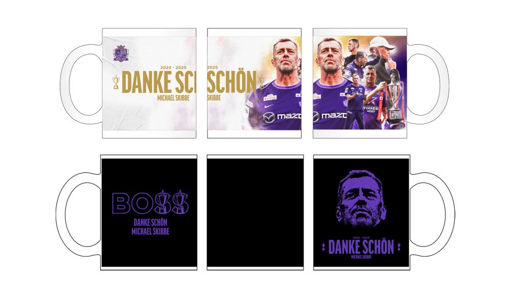 スキッベ監督「DANKE SCHON」/「BOSS」マグカップ ※公式オンラインストア限定