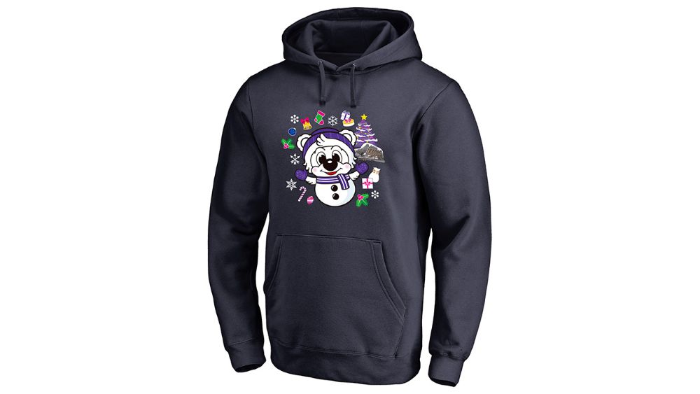 サンフレッチェバイオレットクリスマス プルオーバーパーカー（スノーサンチェ）