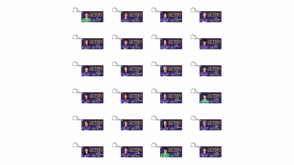 【勝利時限定】25 レジーナ プレイヤーズホログラムアクリルキーホルダー（全24種）