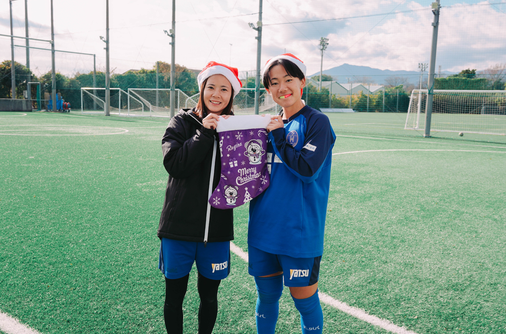 サンタ帽で入場！！