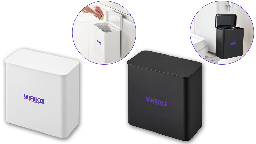 フィルムフック密閉ゴミ箱