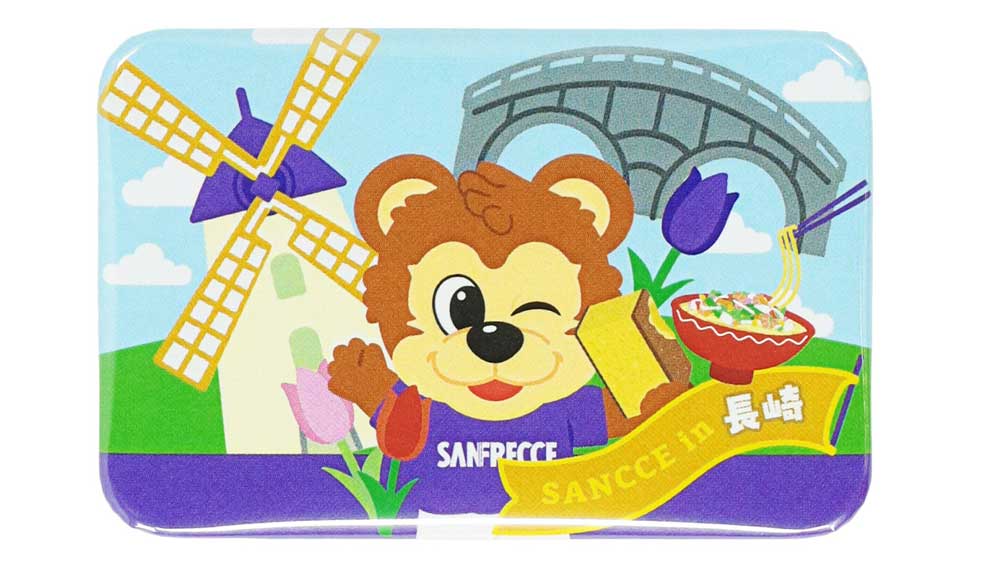 サンチェ長崎観光シリーズ スクエア缶バッジ