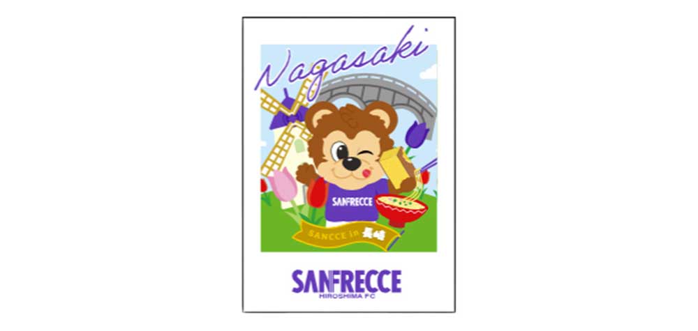 サンチェ長崎観光シリーズ チェキ風ステッカー