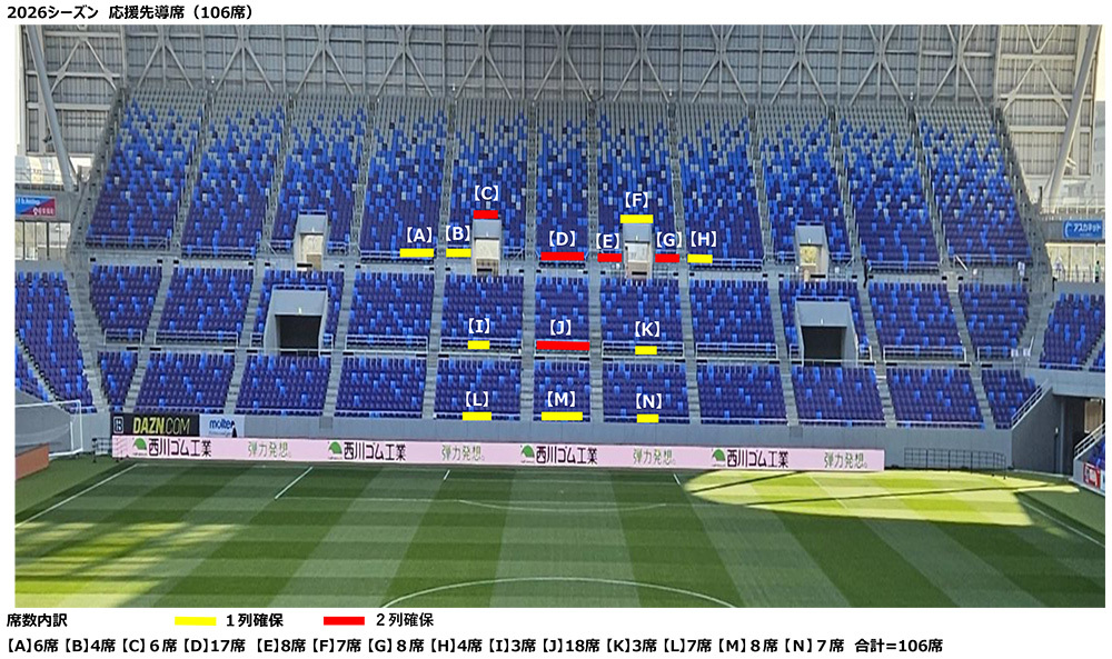 応援先導席について