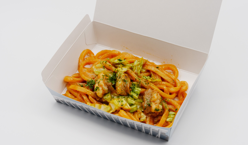 ホルモンうどん