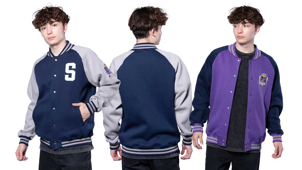 スウェットスタジアムジャケット