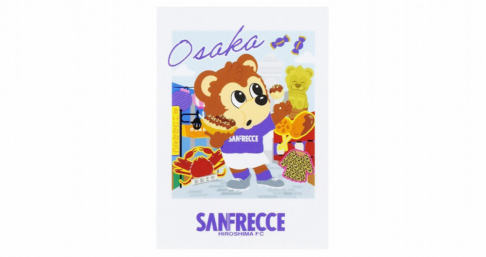 サンチェ大阪観光シリーズ チェキ風ステッカー