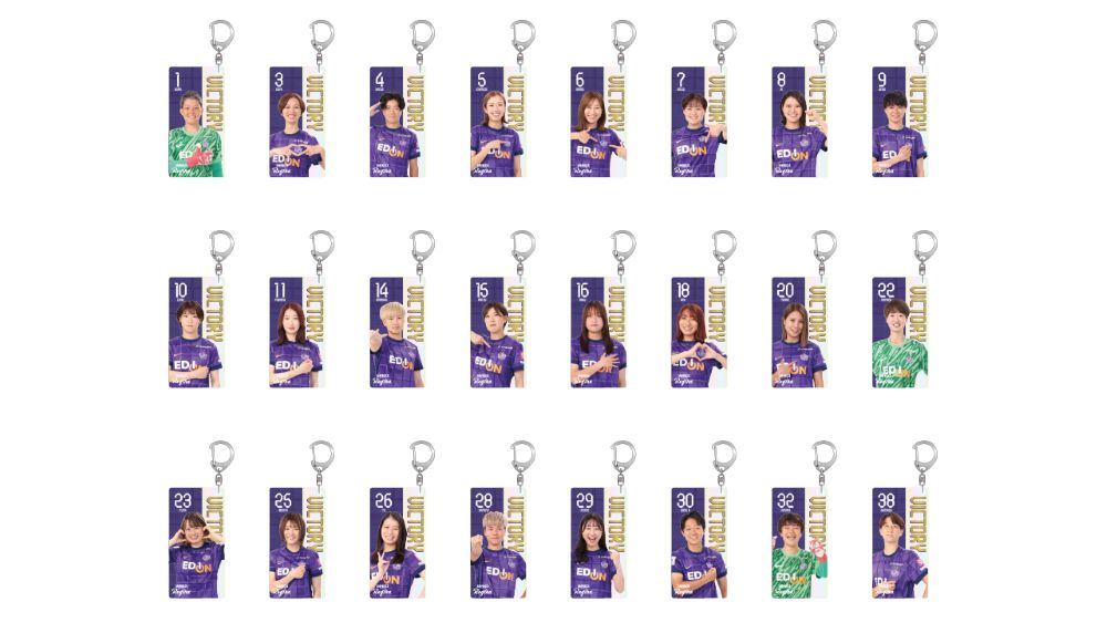 【勝利時限定】25-26 レジーナ プレイヤーズオーロラアクリルキーホルダー（全24種）