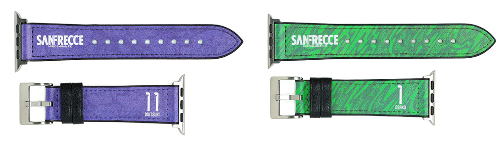 26 ユニフォーム柄 Apple Watch PUレザー製バンド