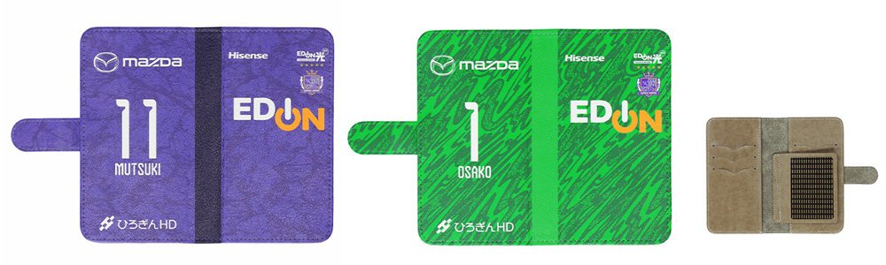 26 ユニフォーム柄 手帳型スマホケース