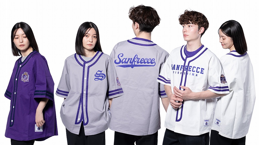 コットンベースボールシャツ