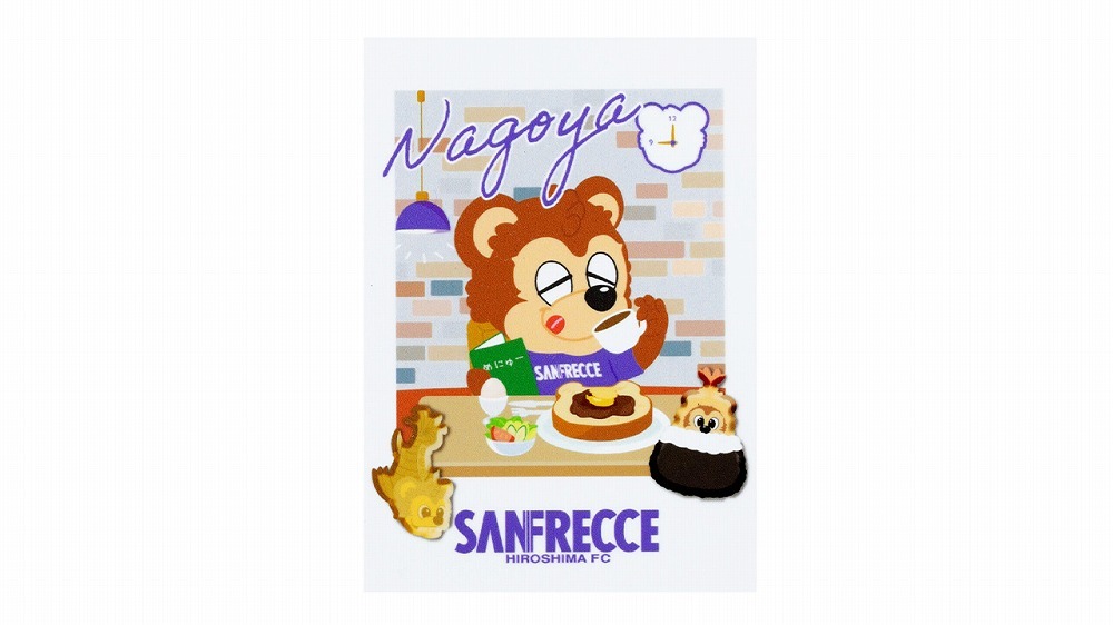 サンチェ名古屋観光シリーズ チェキ風ステッカー