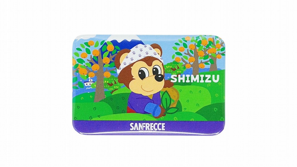 サンチェ清水観光シリーズ スクエア缶バッジ