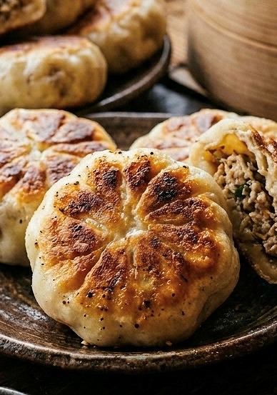 お焼き風肉まん