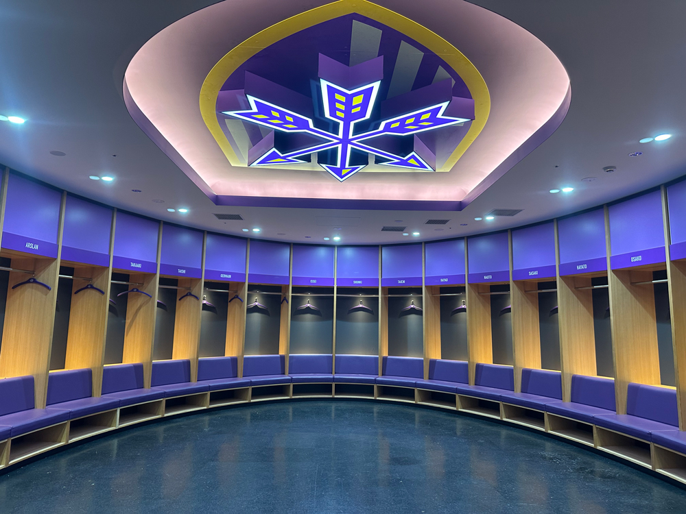 選手更衣室S・ウォームアップ室1