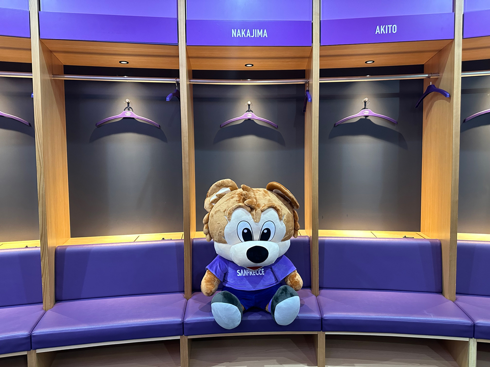 貸出備品 ぬいぐるみ（でかサンチェ）