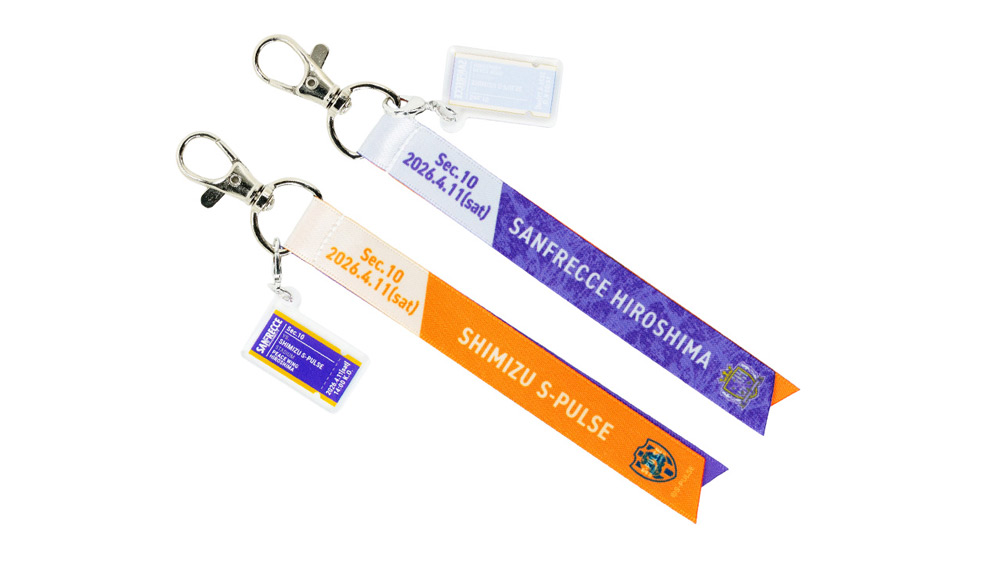 マッチデーボンフィン＋チケット型アクリルチャーム付き（清水エスパルス）