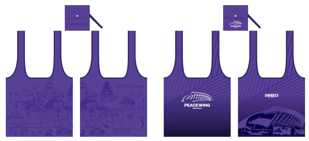 エコバッグ（HIROSHIMA／PEACE WING HIROSHIMA）