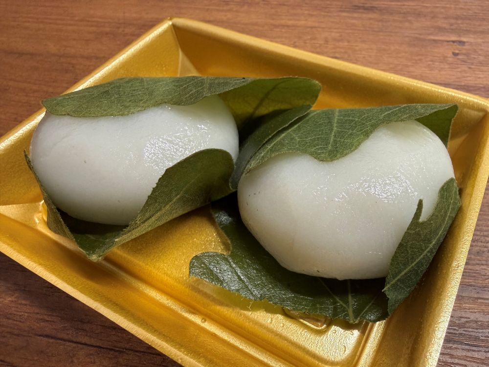 サンチェのかしわもち