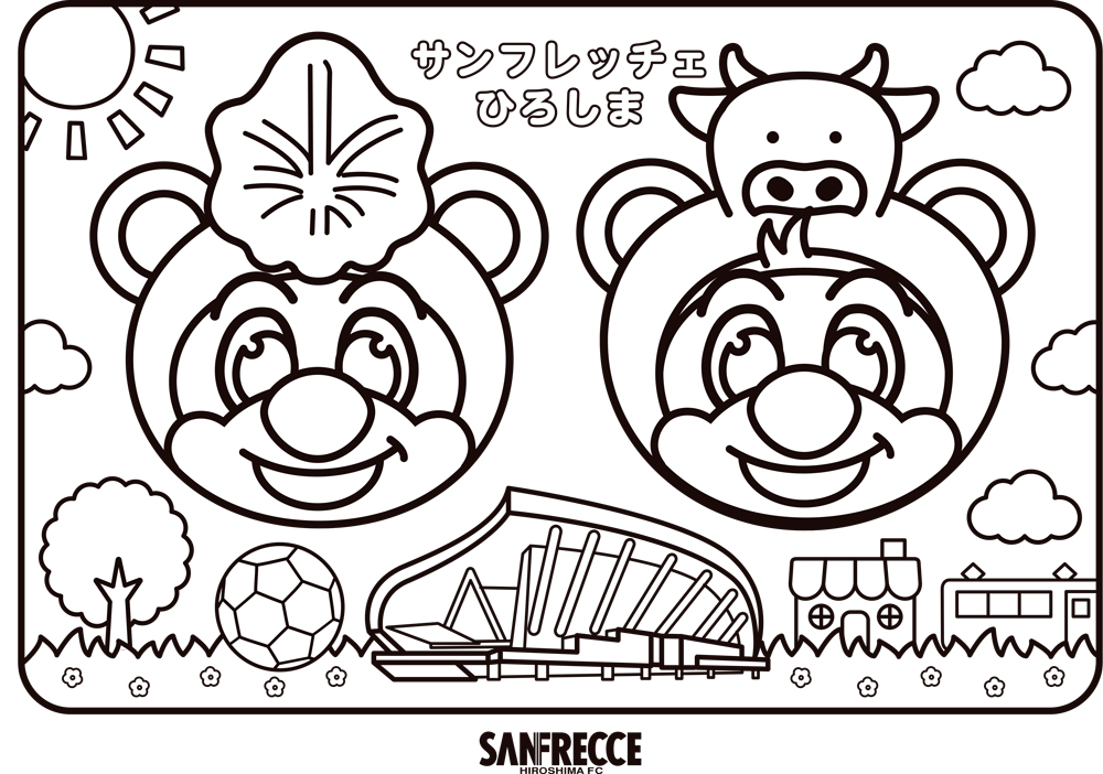 ぬりえ＆メッセージボードづくり