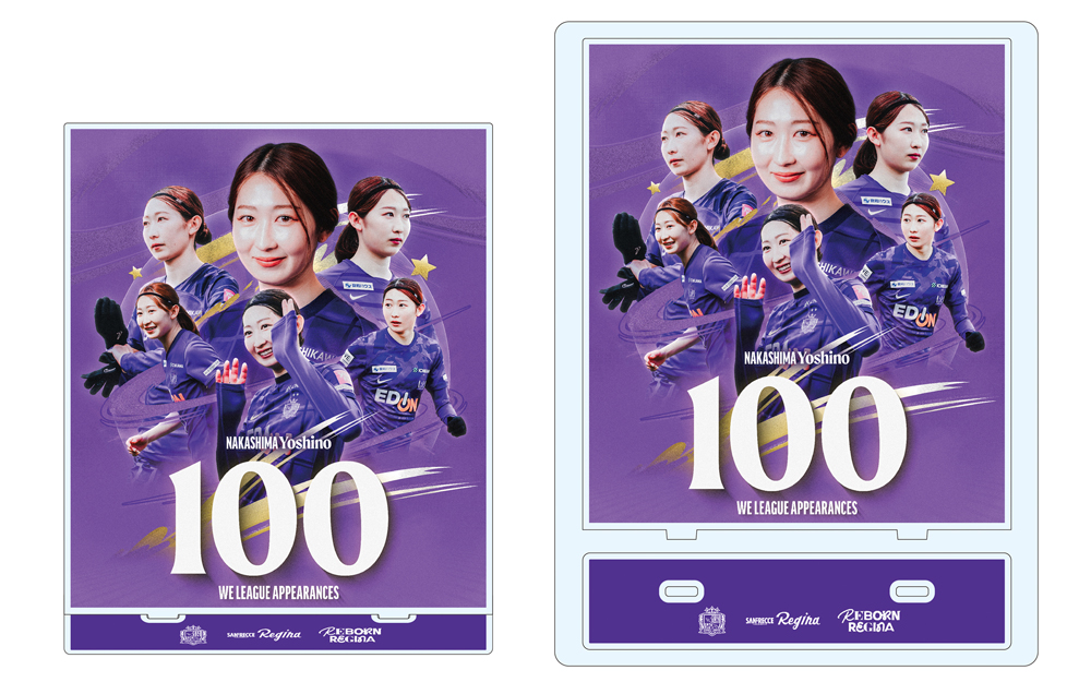 【受注商品】中嶋淑乃選手 WEリーグ通算100試合出場記念アクリルスタンド