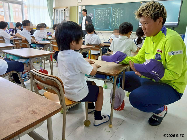 贈呈式の様子