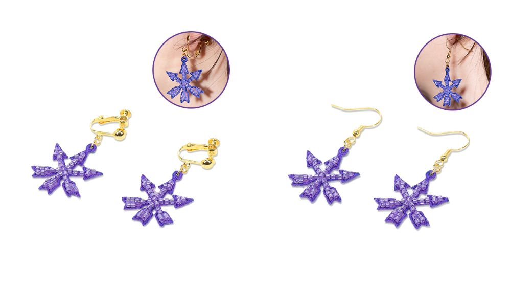 TOHOBEADSコラボ イヤリング／ピアス