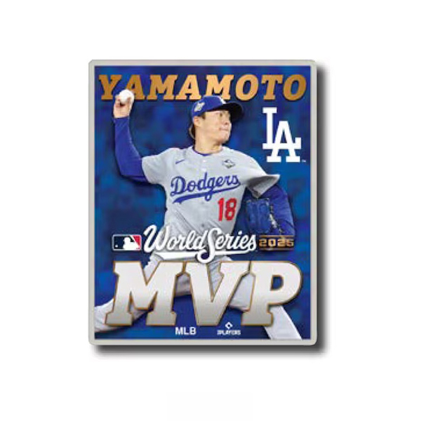 WinCraft ドジャース 山本由伸 ワールドシリーズ 2025 MVP コレクターピンズ