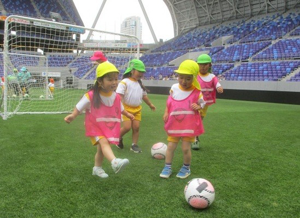サッカー体験会の様子4