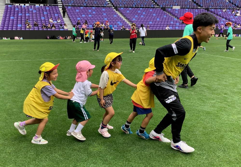 サッカー体験会の様子4