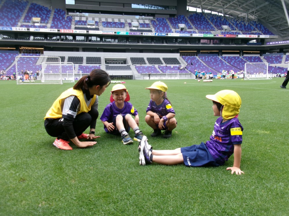サッカー体験会の様子4