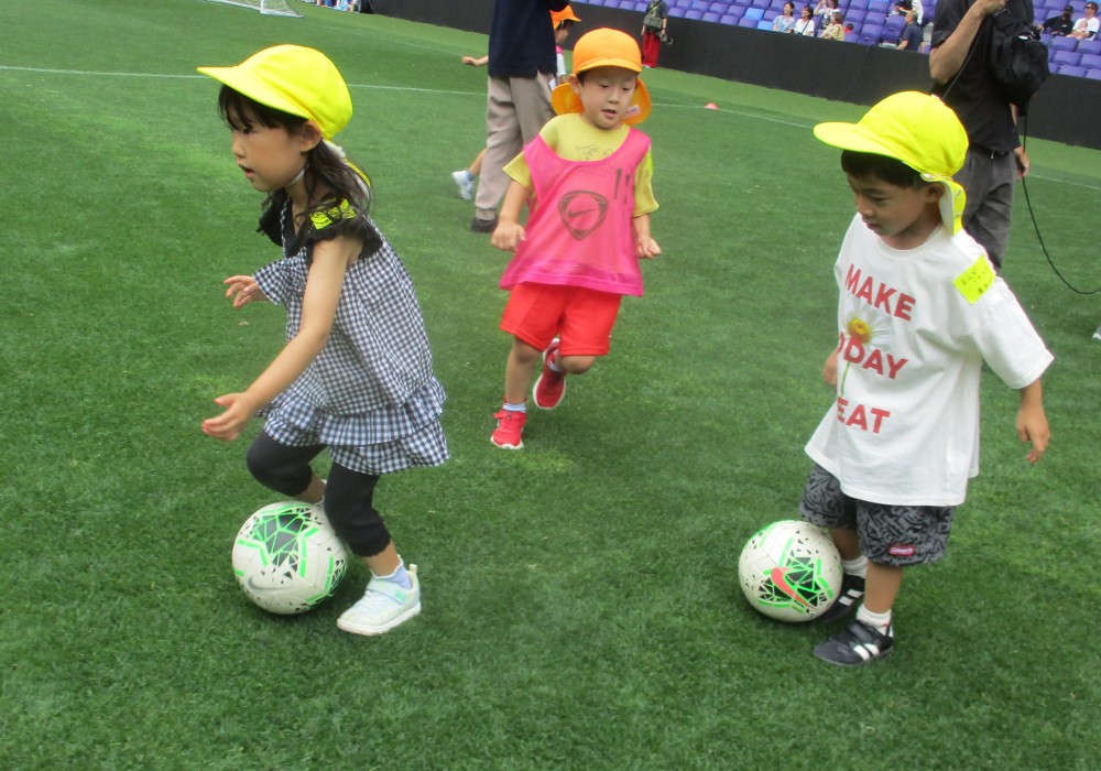サッカー体験会の様子4