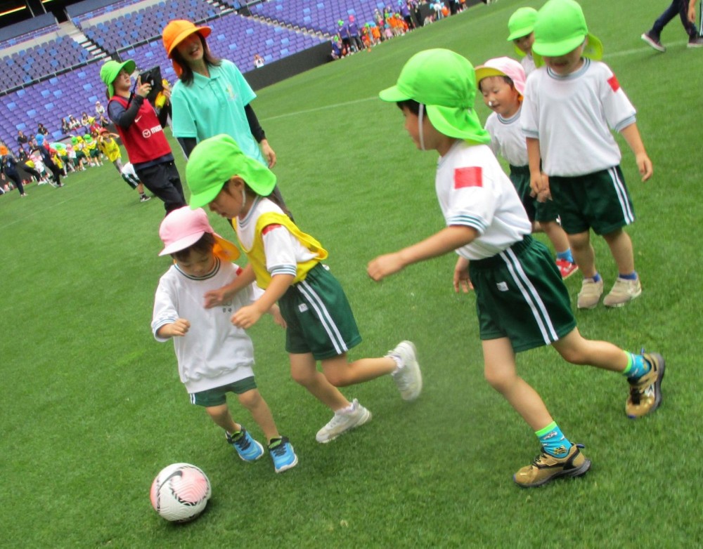 サッカー体験会の様子4