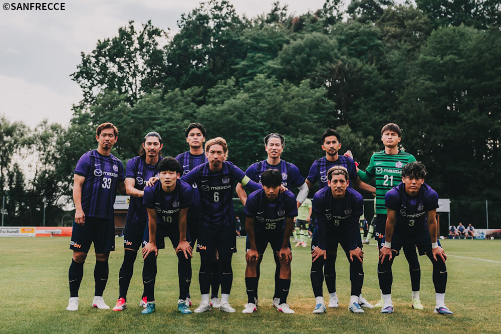 トレーニングマッチ（vs.NKスラヴェン ベルポ）試合結果のお知らせ