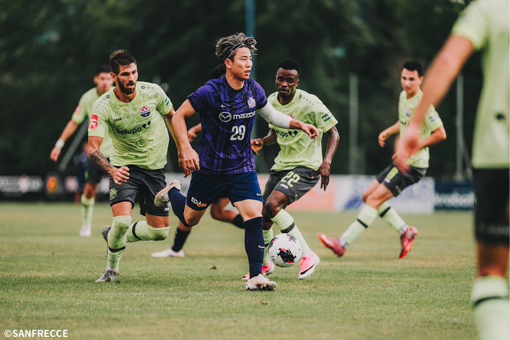 トレーニングマッチ（vs.NKスラヴェン ベルポ）試合結果のお知らせ