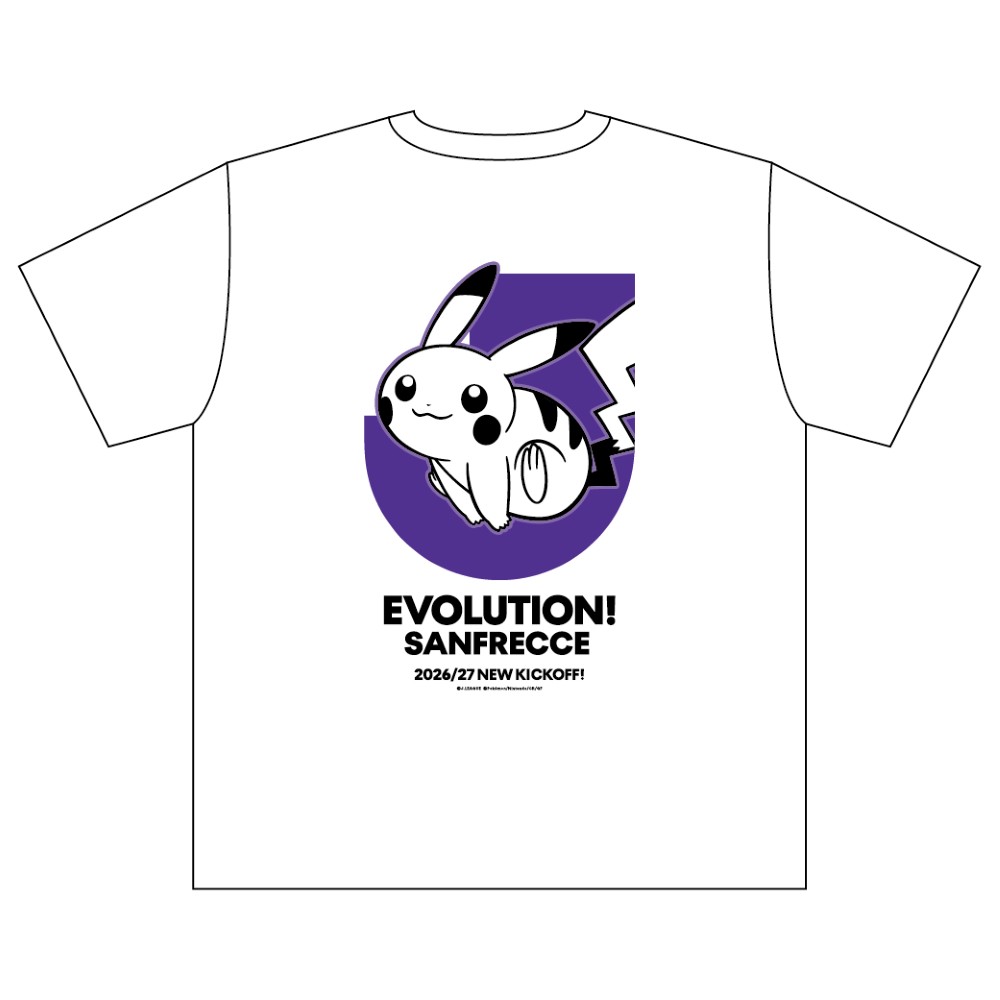 ピカチュウ Tシャツ WHITE
