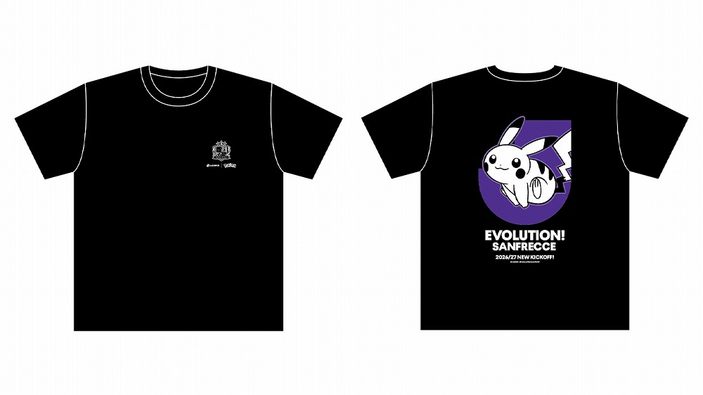 ピカチュウ Tシャツ BLACK