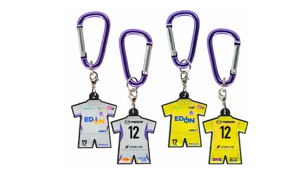 2026/27 カラビナ付きユニフォームラバーキーホルダー（2nd／2ndGK）